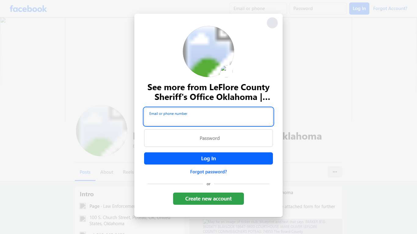 LeFlore County Sheriff's Office Oklahoma | Poteau OK | Facebook